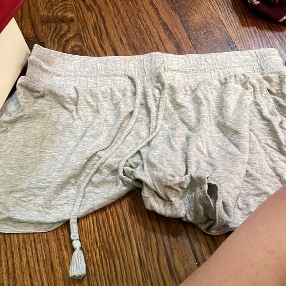 Grey lounge shorts